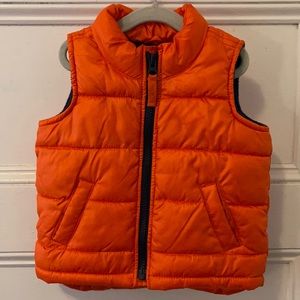 Baby boy puffer vest
